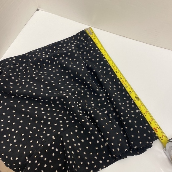Madewell Silk Skirt in Star Scatter size 4 - Picture 8 of 9